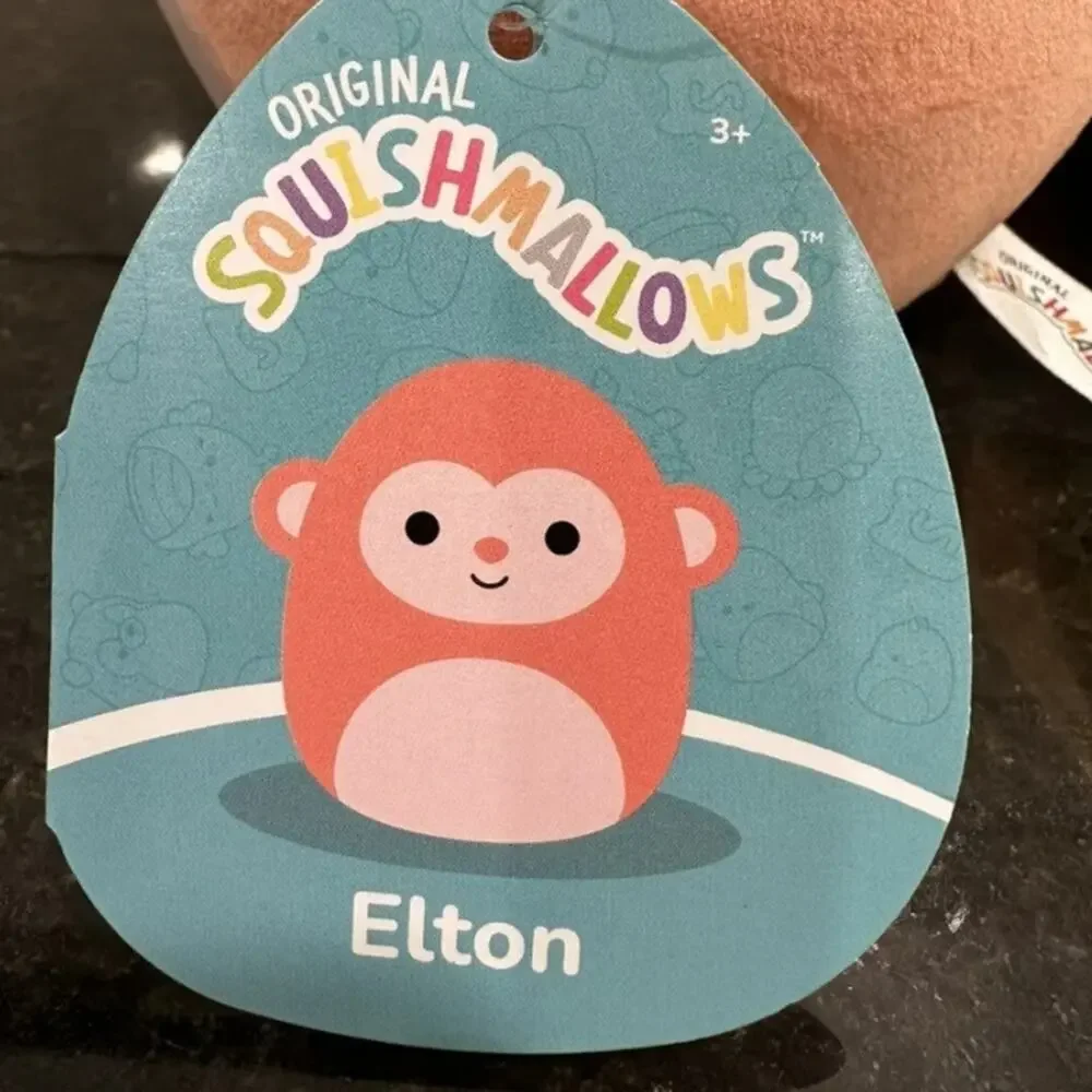 Squishmallows 8” Perfect Pairs - Elton‎ Monkey & Junie Banana - US EXCLUSIVE